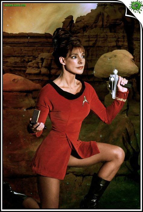 Deanna Troi Marina Sirtis By Gazomg On Deviantart Star Trek Star Trek Héros Et Filles Sexy