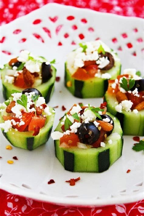 Top 10 Bridal Shower Appetizers Food Cucumber Cups Recipes