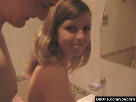 Friend Filming Young Couple Fucking In The Bathroom Free Porn Videos