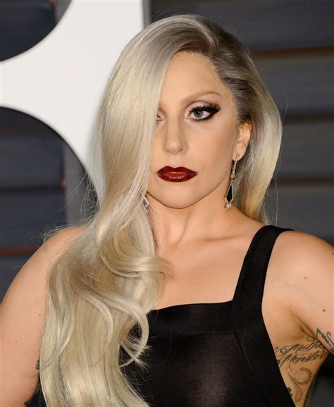 Lady Gaga At Vanity Fair Oscar Party In Hollywood Hawtcelebs