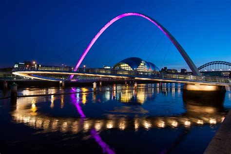 Gateshead Millennium Bridge Bridge In Newcastle Upon Tyne Thousand