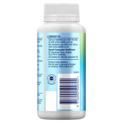 Both types are good for bone health. Buy Ostelin Calcium & Vitamin D3 60 Chewable Tablets ...