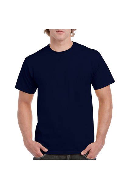 Camiseta B Sica Hombre Azul Marino Gildan Compra Ahora Dafiti Colombia