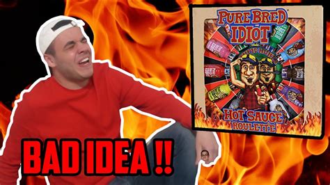 insane hot sauce roulette challenge youtube