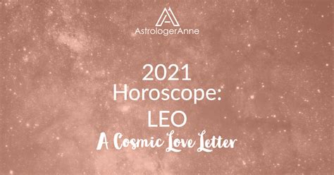 Love, happiness, and good relationships are predicted in the married life of the leos according to the astrological calculations. Horoscope 2021 Leo New Year Predictions • AstrologerAnne