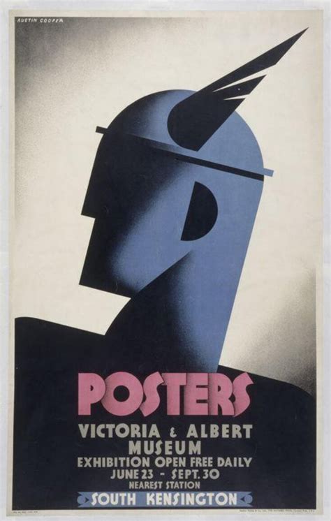Posters At The Victoria And Albert Museum Cooper Austin V A Explore The Collections