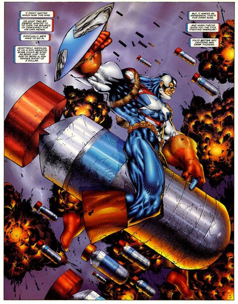 Fighting American 2 Awesome Art By Stephen Platt Comic Book