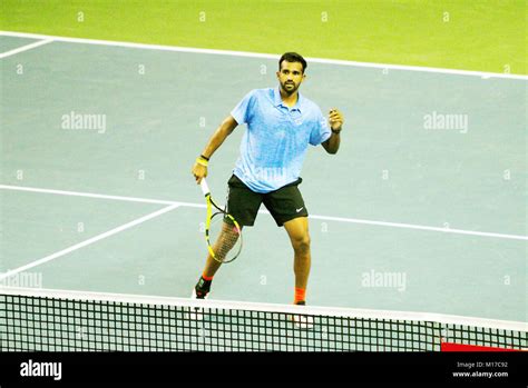Pune India Nd January Arjun Kadhe Of India In Action In The First Round Of The Tata