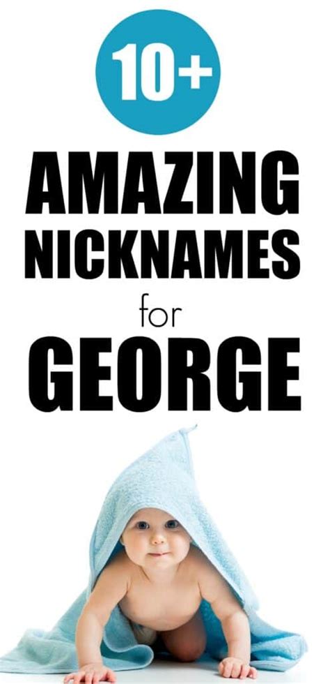 the best nicknames for george that you will love