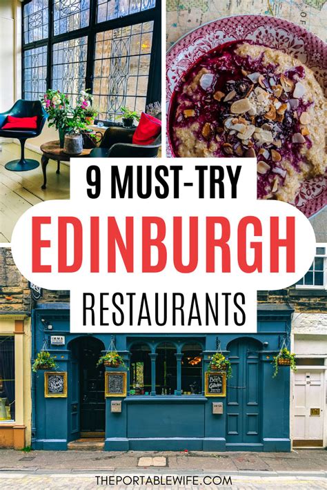 Where to Eat in Edinburgh on Your First Visit | Edinburgh travel