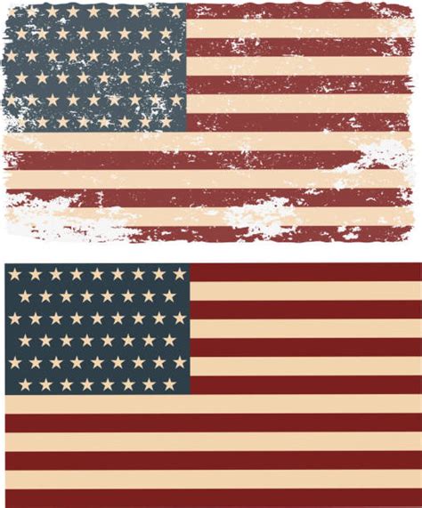 A vintage 1911 american flag border, ready for your text. Royalty Free Worn American Flag Clip Art, Vector Images ...