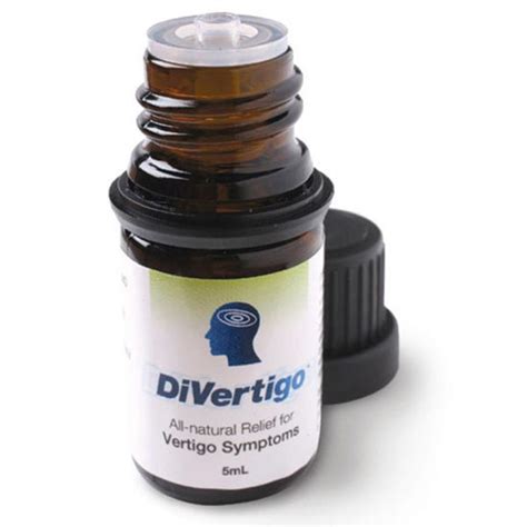 Divertigo Vertigo Relief Treatment All Natural Drops Support Plus