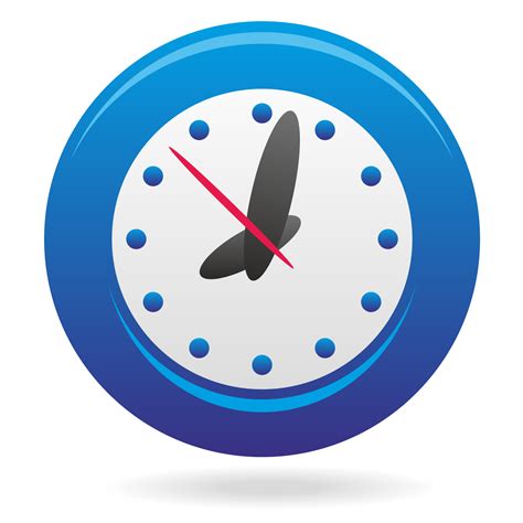 Clock Icon Vector Clipart Best