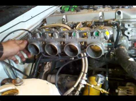 They work great for throttle response and wot. KA24DE Individual Throttle Bodies first start. - YouTube