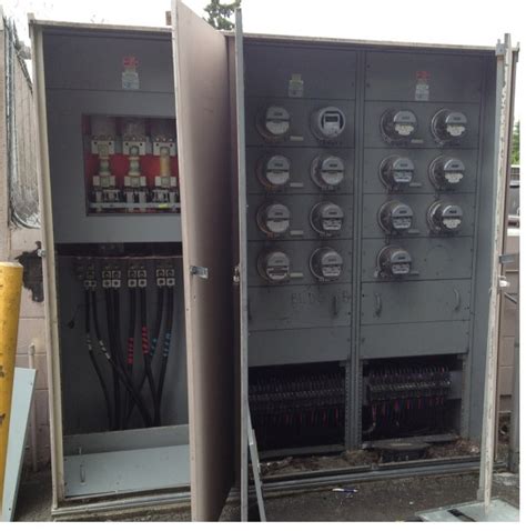 800 Amp Commercial Service Upgrade 16 Meters Occupied Units