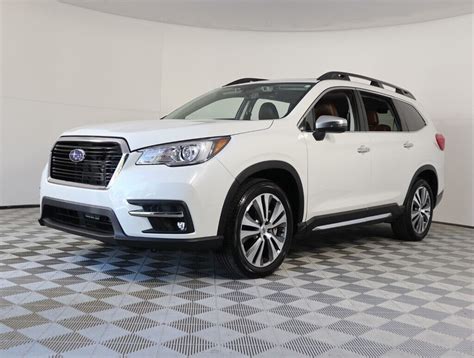 2019 Ascent Touring Crystal White Pearl Certified Pre Owned Subaru