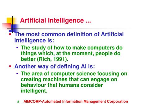 Ppt Artificial Intelligence Powerpoint Presentation Id25990