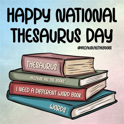 Celebrate National Thesaurus Day