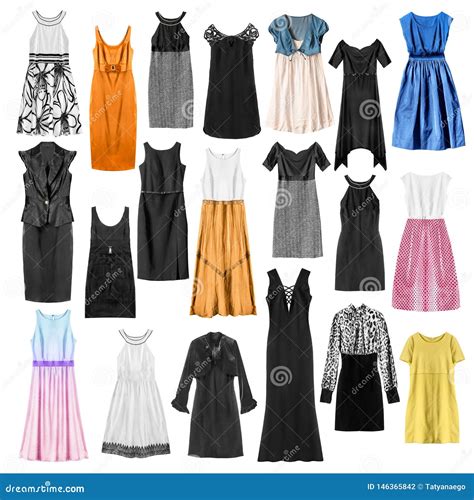 Dresses And Gown Isolated Stock Photo Image Of Fashionable