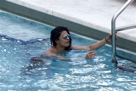 Priyanka Chopra In Bikini At A Hotel Pool 08 Gotceleb