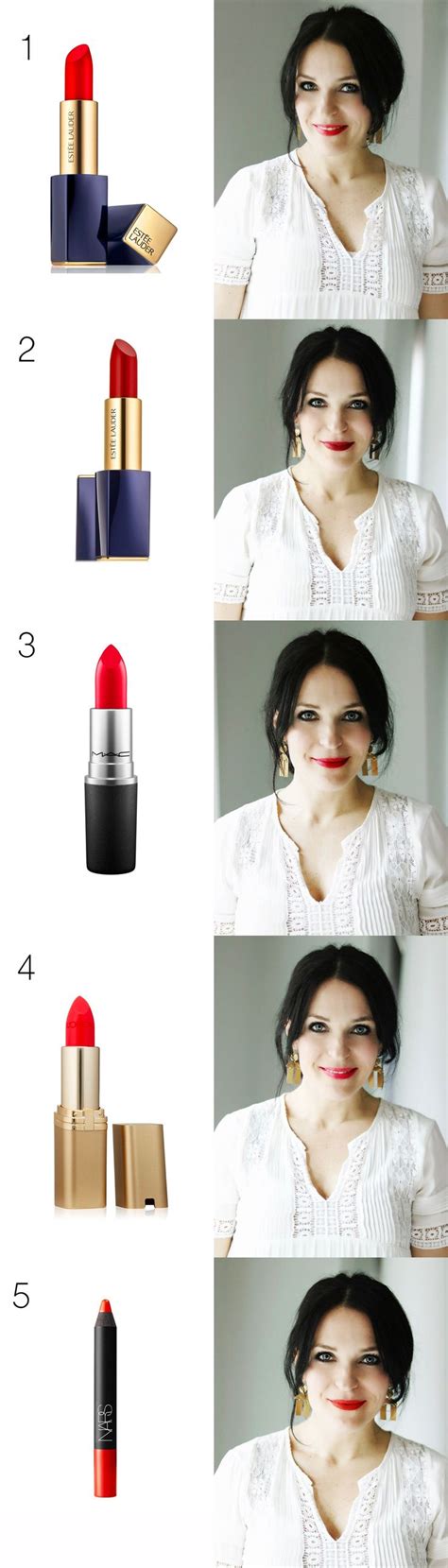 5 Classic Red Lipstick Colors Darling Darleen A Lifestyle Design