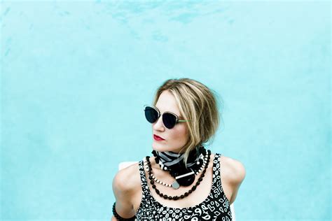 Free Images Girl Woman Hair Pool Model Spring Sunglass Fashion