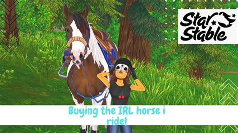 Buying The Irl Horse I Ride In Sso Itzace Youtube