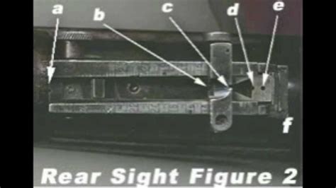1903 Springfield Rear Sight Apertures Youtube