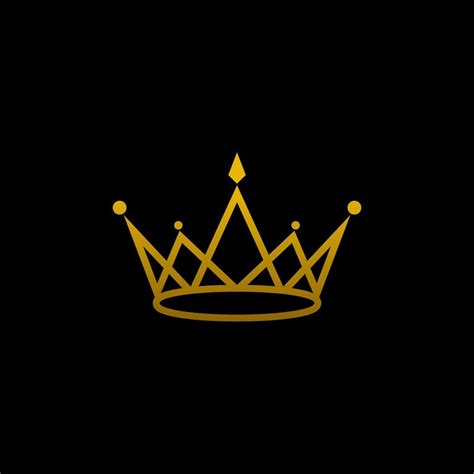 Crown Crown Logo Vector Royal Crown Logo Image Crown Icon Simple