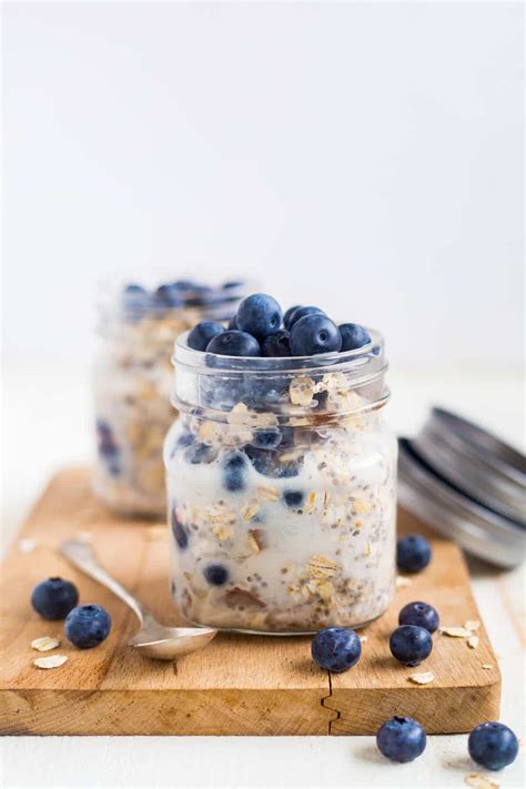 Blueberry Overnight Oats What Molly Made