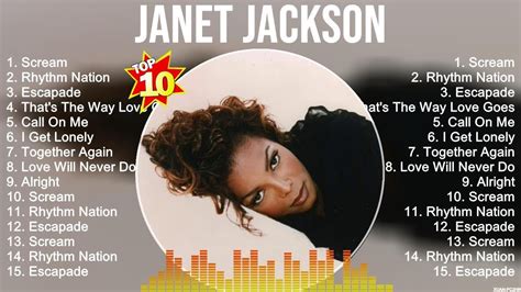 Janet Jackson Greatest Hits ~ The Best Of Janet Jackson ~ Top 10