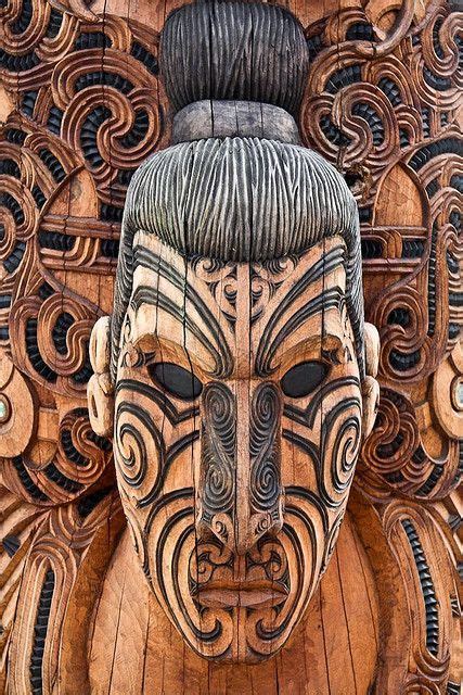 Maori Art Wood Carving Maori Art Tribal Art Art