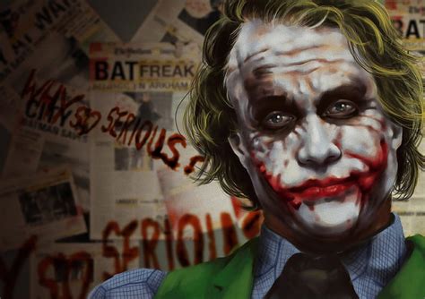 Art The Joker Joker Superheroes Supervillain Artwork Hd Wallpaper