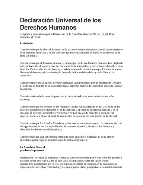 Calaméo DeclaraciÓn Universal De Los Derechos Humanos