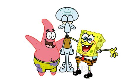 Spongebob Characters Png Transparent Background Free Download 44234
