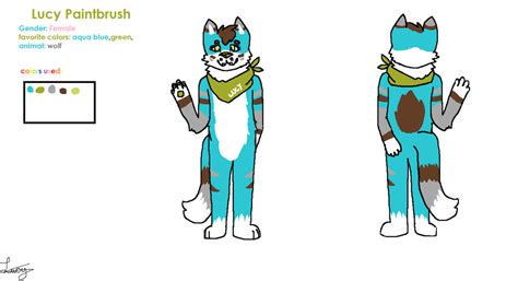 My Fursuit Reference Sheet By Luckylucy360 On Deviantart