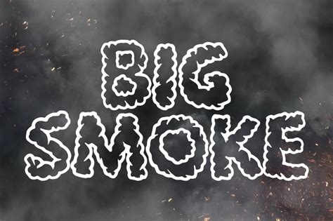 Best Smoke Fonts Free Premium 2021 Hyperpix