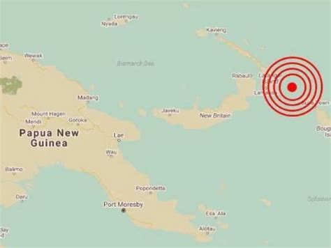 Powerful Earthquake Strikes Papua New Guinea Tsunami Warning Issued