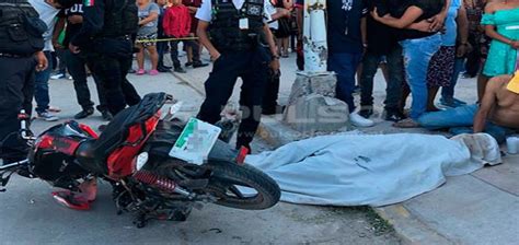 Muere Motociclista Al Chocar Con Un Poste