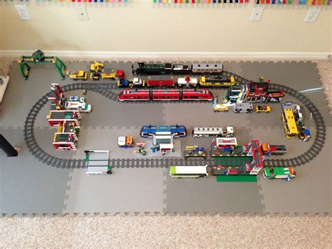 Lego Train Layout 2013 Lego Trains Lego Train Tracks Train Layouts
