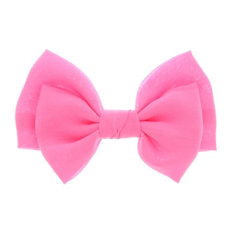 Popular items for black bow hair clip. Pink ribbon hair bow clip art craft projects school ...