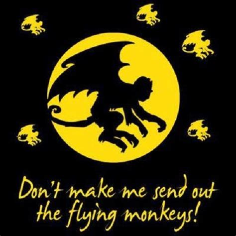 Flying Monkey T Shirt Dont Make Me Send The Flying Etsy Flying