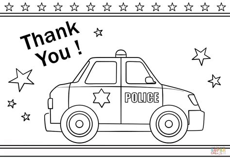 Kupite ili prodajte auto putem besplatnih oglasa. Thank You Police coloring page | Free Printable Coloring Pages