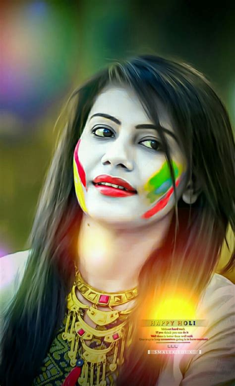 Pin By Smalek Edix On Ms Design Holi Girls Happy Holi Picture