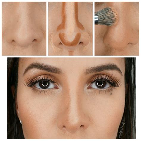 nose contour done right glitz little corner nose contouring makeup tutorial eyeliner
