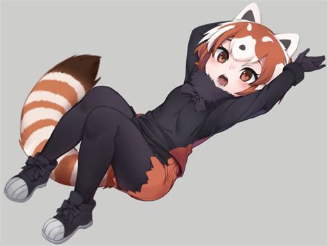 Kawaii Anime Red Panda Girl Anime Wallpaper Hd