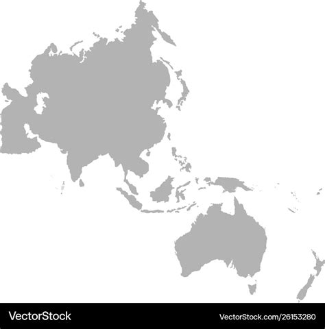 Pacific Outline Map