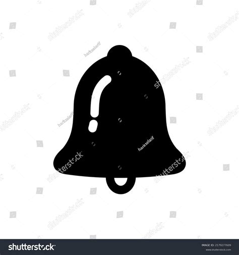 Bell Notif Alarm Icon Vector Illustration Stock Vector Royalty Free