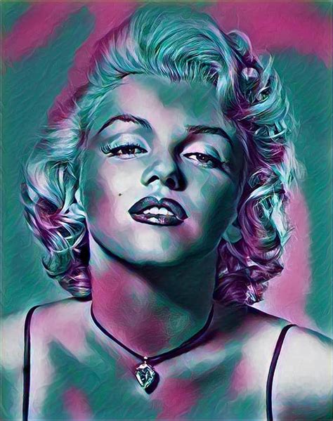 Marilyn Monroe Pop Art Usa Digital Art By Art By Sascha Schuerz Pixels