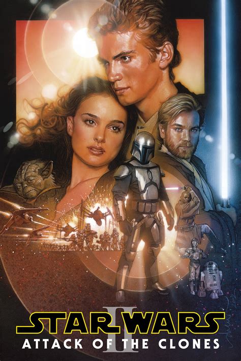 Star Wars Episode Ii Attack Of The Clones Movie Poster Id 174331